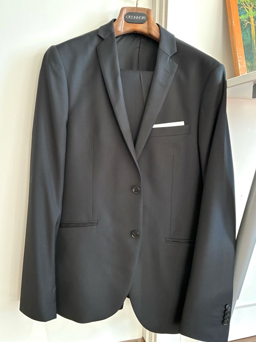 New. Suit jacket and pants. (Purchased 2024 new)